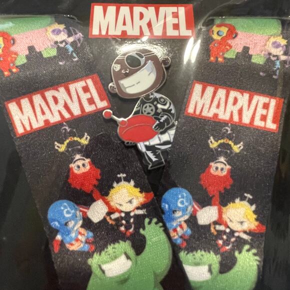 SDCC 2015 Exclusive Nick Fury Pin and Lanyard Skottie Young Art Comic Con - Picture 2 of 3